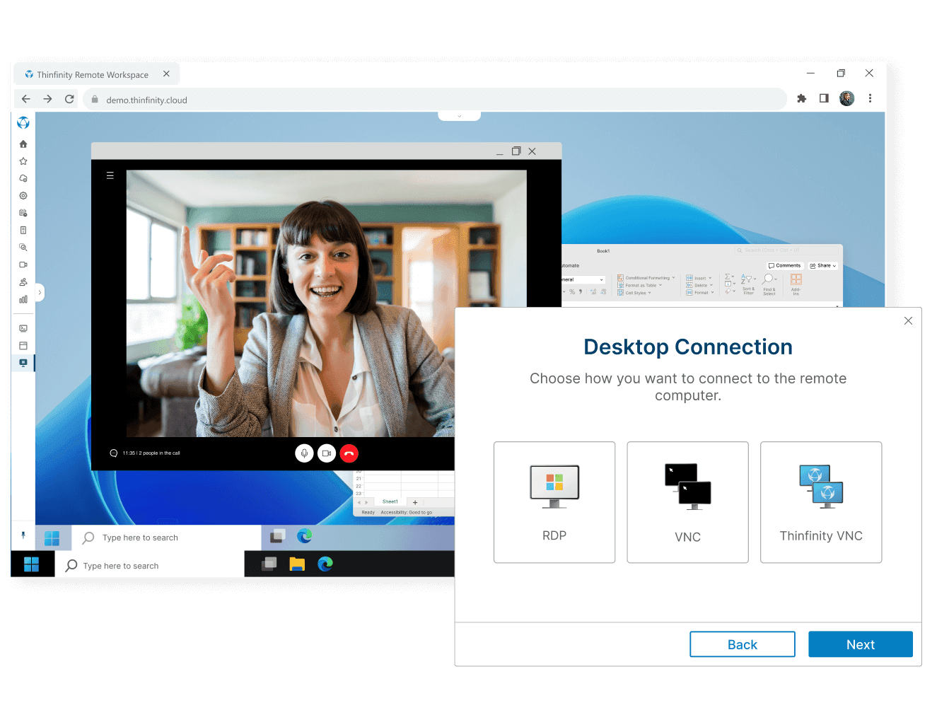 Thinfinity Workspace virtual desktop infrastructure, VDI