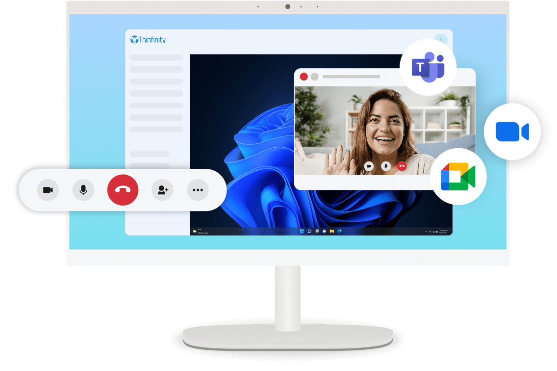 Video Calls Without Leaving the Virtual Desktop